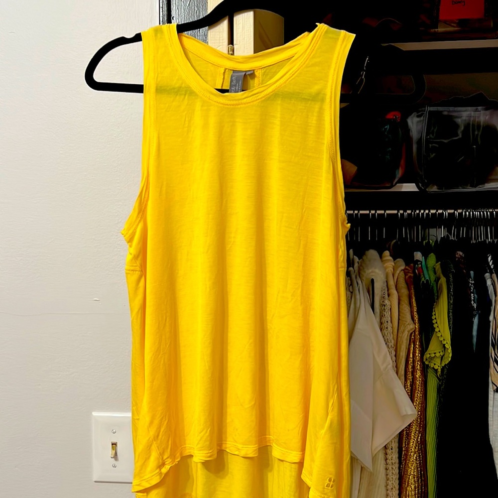 Sweaty Betty yellow tank